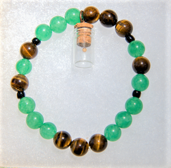 "Money + Motivation" Bracelet w/ Mustard Seed Charm
