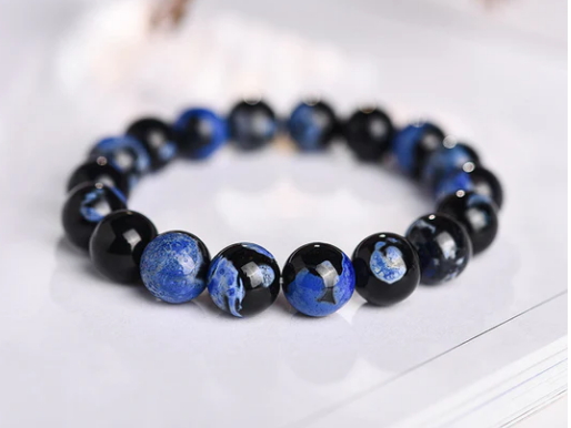 Blue Fire Agate Bracelet