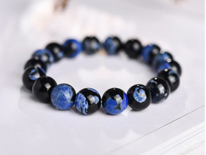 Blue Fire Agate Bracelet